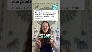 Discovery of aphantasia #science #brainlearning #neuroscience #brainscience