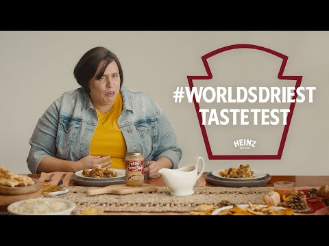 Heinz Gravy - World Driest Taste Test - Eating