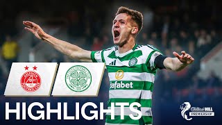 Aberdeen 1-5 Celtic | Kenny Scores On Debut As Celtic Hit FIVE Past Dons | William Hill Premiership