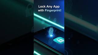Lock Any App with Fingerprint Using Privacy Settings! 🔒#androidtricks #androidshorts