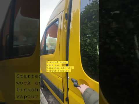 Mini Vlog: starting the carpentry 🪚#vanlifeuk #sprinterconversion #ukvanlife #sprintervanconversion
