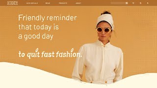 Duse // Front-end Website Design Preview