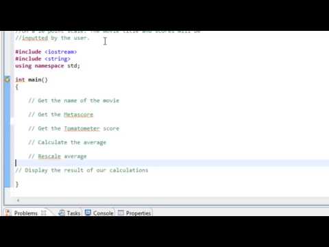 Devising an Algorithm C++ Program - Part 1