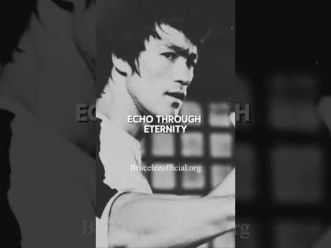 Captivating Motivation from the Great Bruce Lee 🐲 #bruceleewisdom