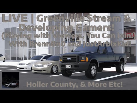 🔴 LIVE: Greenville & Developing Stream! | Playing Greenville, Wisconsin with Viewers! | Roblox