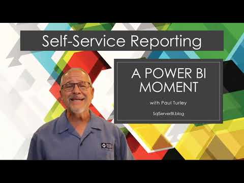 Power BI Moment Self-Service