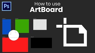 How to use is Artboard Tool in Photoshop CC | UX / UI / Web Design in Photoshop | Multiple Artboards
