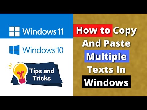The Secret Windows Tool You Didn't Know About Copy Multiple Text  in Windows #pctips