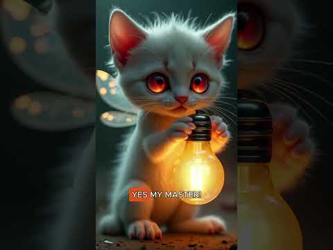 Kitten Monster 🫨😿❗What mommy should do??? #aiart #kitten