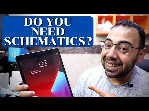 Can i fix iPad 7 not turning on without schematic?