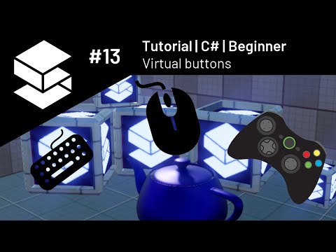 Stride tutorial | C# beginner #13 | Virtual buttons