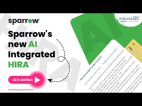AI-Powered HIRA Software Demo | Generate Controls 95% Faster with IndustryOS™ (Sparrow RMS)