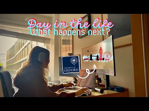 A (somewhat) Productive Day in the Life of an Oxford Mathematics Graduate in London 💻💂