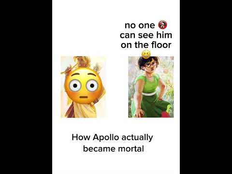 How Apollo actually became mortal #pjo #toa #apollo