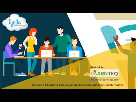 IGNITE LMS is an AI powered LMS for Canada. For more details, visit us at www.learnteq.com