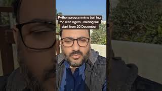 Live Python programming training for Teens agers #w3skillset