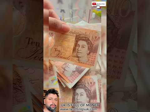 UK IS FULL OF MONEY POUNDS #youtubeshorts #uk #travel #exploreuk #visituk #london