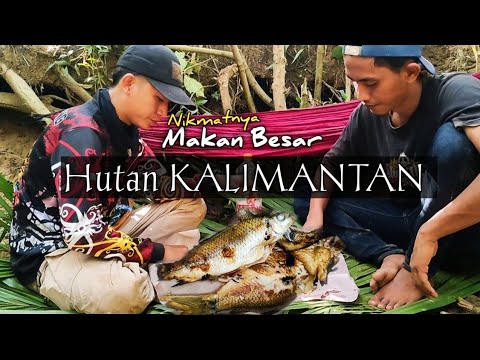 BERPETUALANG DI HUTAN UNTUK MANCING dan LANGSUNG DI BAKAR DI TEMPAT