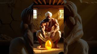 The Story of a Farmer Found a Golden Egg in the Jungle. #ai #viral #ytshorts #trending #viralshorts