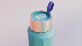 Product modeling | Bottle | 3D Blender#3dmodeling #blender #3dmodelingtips