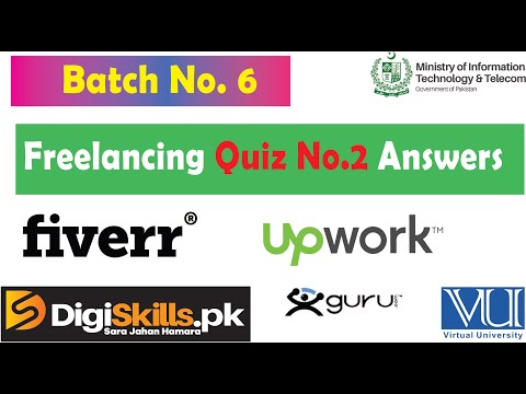 Freelancing  Quiz No. 2 Solution Digi skills batch 6 | FRL101 | By AB Tech