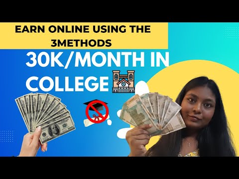 Make Money Online|| Work from Home|| Earn in College