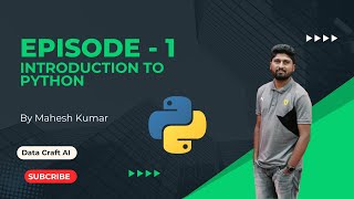 Introduction to Python for AI: Your First Step into Coding 🐍🚀