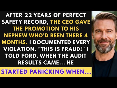 CEO's Nephew Got My Promotion After 22 Years Experience. My Revenge Exposed His Dangerous Mistakes.