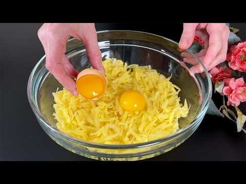 ❗️ Just grate 2 potatoes! You will be amazed how cheap and tasty it is