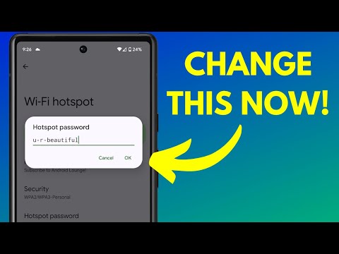How To Change The Hotspot Password On Android [2023]