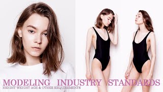 Modeling industry standards How to start career as fashion model Agency Requirements Exceptions Tips