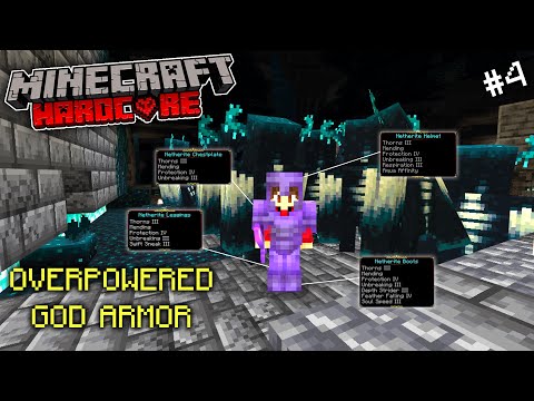 WORLD MOST POWERFUL ARMOR IN HARDCORE MINECRAFT (Hindi)