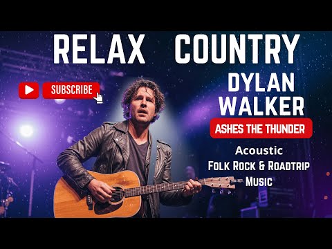 Relax Country - Ashes the Thunder | Dylan Walker | Introspective Folk Rock for Stormy Moods