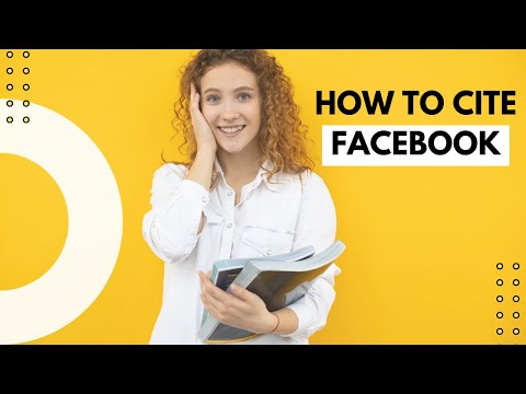 How to Cite and Reference Facebook - Harvard style
