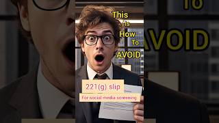 How to Avoid 221(g) slip for social media screening #fall2025 #usavisa