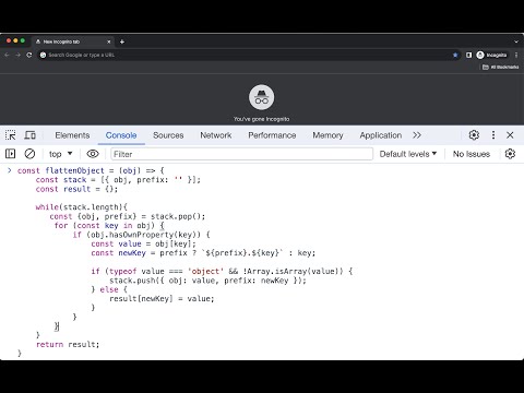 02. Flattening Nested Objects - JavaScript  | Himanshu Pandey