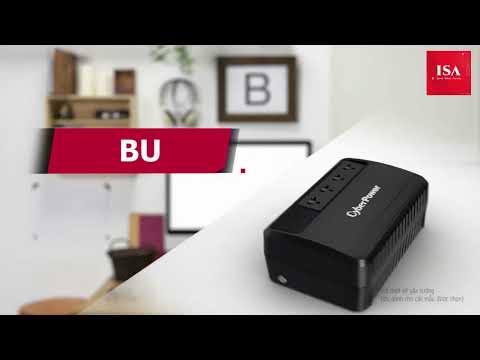 CyberPower BU600/BU600E - 600VA/360W: Giải Pháp Lưu Điện Hoàn Hảo Cho Văn Phòng Nhỏ