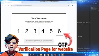 How to make verification website | Coding Boy's | #webdevelopment