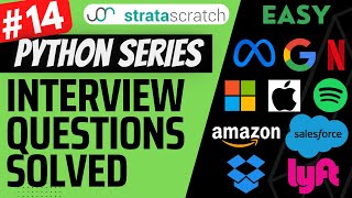 META/FACEBOOK Interview Question Explained - Python Data Science | "Popularity of Hack" | EDS