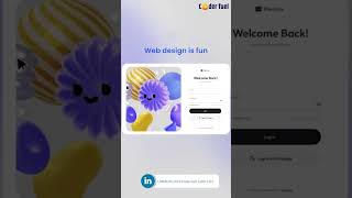 Create Login Form using HTML & CSS #LoginFormDesign #HTMLandCSS #WebDevelopment #FrontendDesign