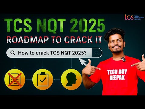 🚨 TCS NQT 2025 RoadMap | Crack It Easily | @tech.boy.deepak