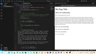 Creating Paragraphs in HTML Video 4 of 8 Beginner HTML Tutorials
