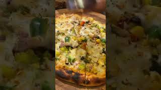 Woodfire Pizza 😋 Tosh cafe & Grill Kakadeo Kanpur #pizza #kanpurfood #kakadeo