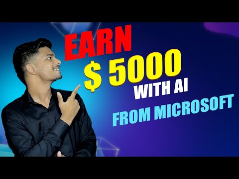 How I Earned $ 5000 Effortlessly With AI From Microsoft Founders Hub