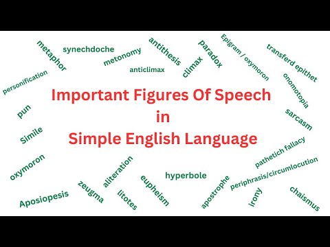 25 Important Figures Of Speech #Figuresofspeech