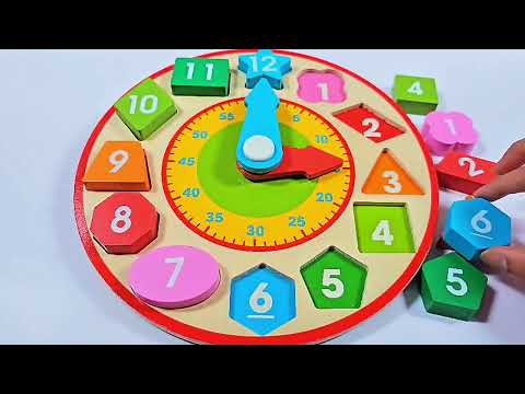 Learn Numbers 1 to 12 with Shapes and Colors | Fun Baby Learning for Toddlers