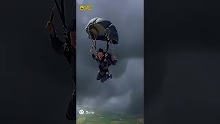 Jake Paul’s Skydiving FAIL 💀 Lands in a Goat Farm! 🪂🐐 | Funniest AI Short Ever #Shorts #funny