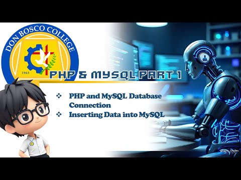 PHP and MySQL Database Connection and Inserting Data into MySQL