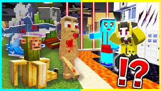 AI都市伝説トゥントゥンサフール軍団 VS けなそゆけなたろうセキュリティ🔥【まいくら / マインクラフト】