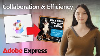 Collaborate as a Team in #AdobeExpress | Adobe Express